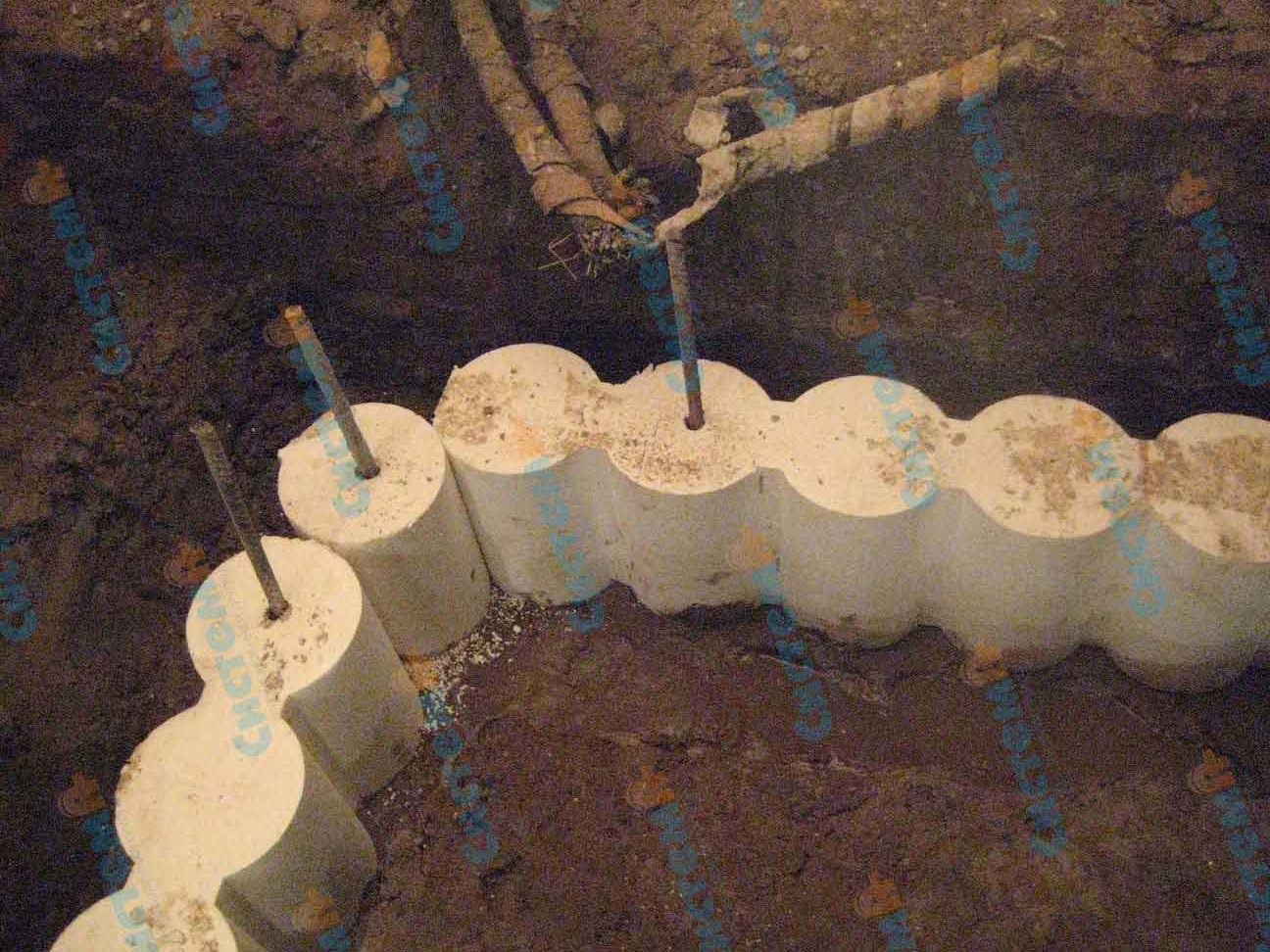 Пенопластовые блоки форшахт